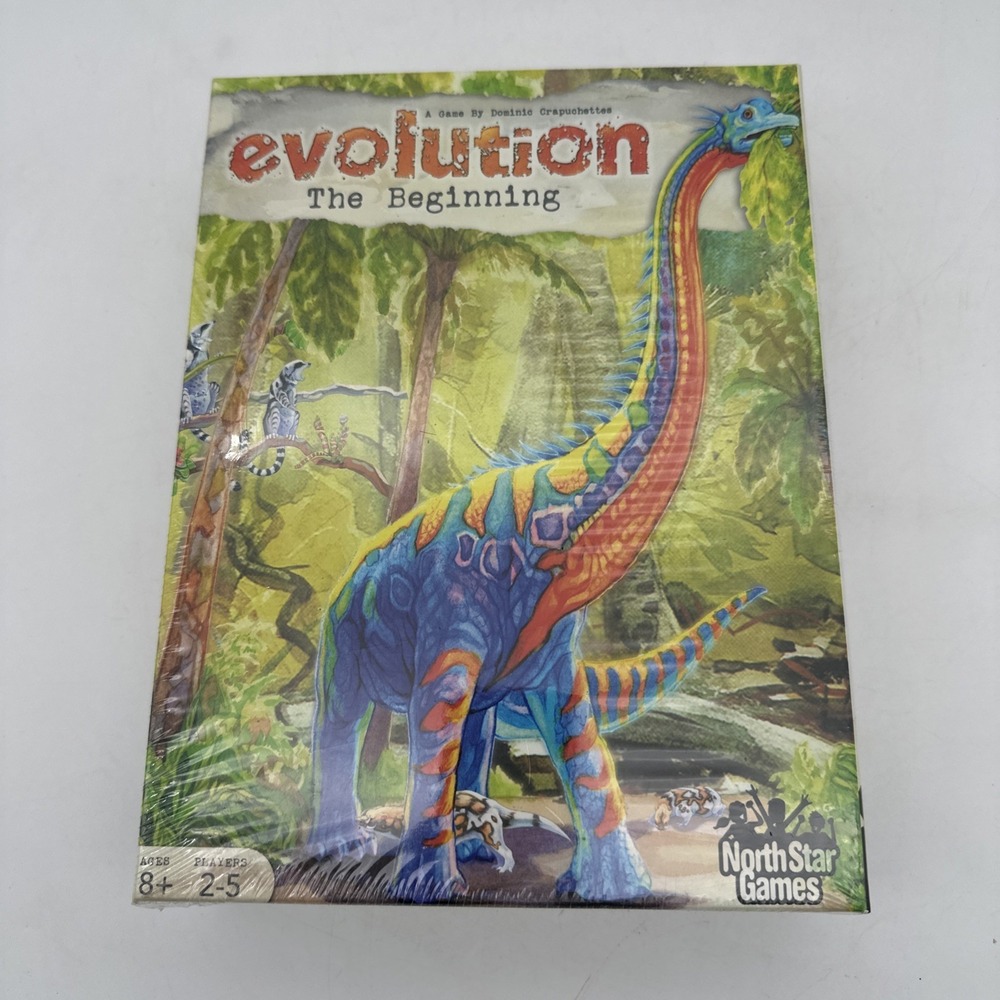 North Star Games Evolution The Beginning Board Game - New Sealed